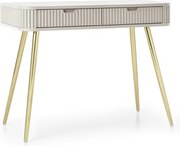 ZURI Toaletka T-103 kaszmirowa | złote nogi