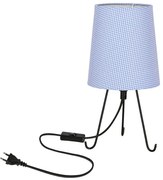 Niebieska nowoczesna lampka stołowa - D264 K0-T73