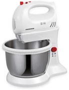 Heinner HMBR-300W - Ręczny mikser z obrotową miską 300W/230V biały