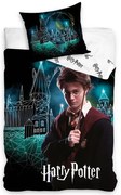 Bawełniana pościel Harry Potter Magiczny Hogwart,140 x 200 cm, 70 x 90 cm