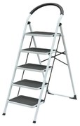 Stalowe schodki Klapp, 5 stopni, 5 stopni