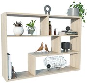 Regał wiszący na książki w kolorze dąb sonoma R9-R63