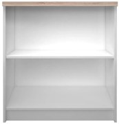 Biały otwarty regał z półkami E8-K30