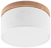 Brilagi - LED sufitowa lampa BELLADONNA 1xE27/15W/230V pr. 30 cm biała/dąb