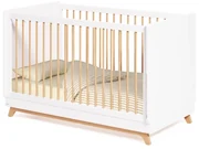 Białe łóżeczko z drewna bukowego 70x140 cm Maralis – Kave Home