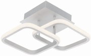 Plafon lampa LED sufitowa kwadrat metalowa AT66-2SL-White