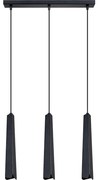Sollux SL.1402 - Żyrandol na lince PRYSM 3xG9/8W/230V czarny