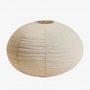 Abażur Lniany Eliasz Ø50 Cm - Sklum