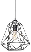 Inteligentna przemysłowa lampa wisząca czarna z WiFi ST64 - Framework Basic Nowoczesny Oswietlenie wewnetrzne