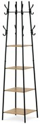Wieszak z półkami GD-170 OAK, dąb dziki