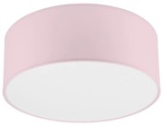 Plafon SIRJA PASTEL 1xE27/60W/230V śr. 35 cm różowy