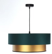 Lampa wisząca DOUBLE GREEN 50 zielona/złota BPS KONCEPT