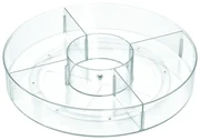 Okrągły przezroczysty pojemnik iDesign The Home Edit, ⌀ 45,7 cm