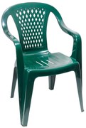 Krzesło ogrodowe plastikowe Diament zieleń leśna OŁER