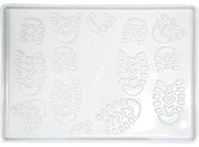 Ociekacz na buty, 49 x 35 cm, jasnoszary