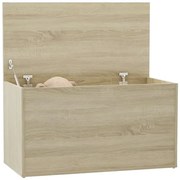 Skandynawska Skrzynia Na Pościel Dąb Sonoma G4-R69