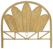Zagłówek do łóżka 140 cm - Rattan - Naturalny - CHELINA