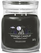 Yankee Candle Świeca zapachowa średnia Signature Midsummer’s Night, 368 g, M