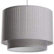Lampa wisząca DUO LAMI LINE 40 szara BPS KONCEPT