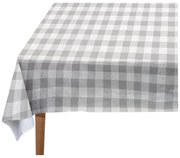 Obrus Really Nice Things Grey Vichy, 140x200 cm