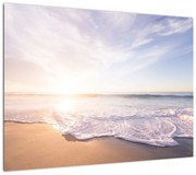 Obraz piaszczystej plaży (70x50 cm)