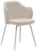 Beżowe krzesła zestaw 2 szt. Yunia – Kave Home