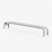 Stolik Pomocniczy Do Leżaka Z Stali Marietta Gardenia Biel - Sklum