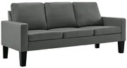 Szara nowoczesna sofa L3-S24