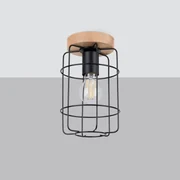 Plafon GOTTO czarny SOLLUX  LIGHTING