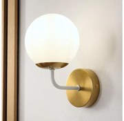 Brilagi - Kinkiet MALIVA 1xE14/15W/230V złoty/biały