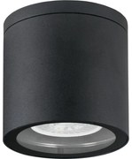 Oświetlenie zewnętrzne punktowe 1xGU10/35W/230V IP54 okrągłe czarne