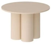 Ława okrągła COMO 80 cappuccino HUBERTUS