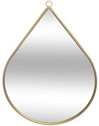 Lusterko ścienne w kształcie kropli, 39 cm