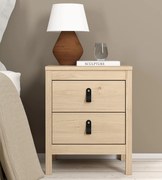 Szafka nocna z 2 szufladami Madrid, jackson hickory
