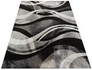 Szary elegancki dywan do sypialni S4-W63