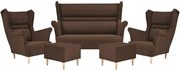 Zestaw wypoczynkowy sofa + 2 fotele Family Meble