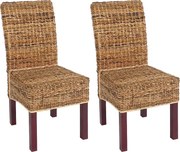 Krzesło do jadalni Loiret (zestaw 2 sztuk),  jasny, bez poduszki