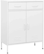 Biała stalowa szafka do warsztatu K3-S34