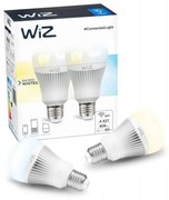 SET 2x LED Ściemnialna żarówka E27/11,5W/230V 2700-6500K Wi-Fi - WiZ