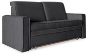 Ciemnoszara rozkładana sofa 168 cm Lucky Lucy – Miuform