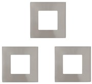 Eglo 94735 - ZESTAW 3x oprawy sufitowe wpuszczane LED FUEVA 1xLED/2,7W/230V