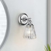 Quintiesse QN-KEYNES1-BATH-LED Kinkiet łazienkowy KEYNES 1xG9/3W/230V IP44, chrom błyszczący