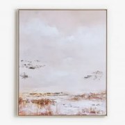 Dekoracyjny Obraz 100x120 Cm Malowany Ręcznie Na Płótnie Kenvo Kolory Naturalne - Sklum