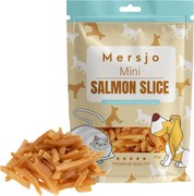 Przysmak dla kotów i małych psów - Mini plasterki z łososia 50g