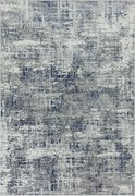 Dywan abstrakcyjny - 120x170cm - szary, niebieski, biały - Orion Abstract Blue