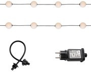 Zewnetrzna Nowoczesne lampki zewnętrzne na sznurze 16M z wbudowanymi LED 28 świateł - Malai Nowoczesny Oswietlenie zewnetrzne