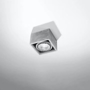Plafon QUATRO 1 betonowy SOLLUX  LIGHTING