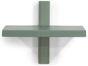 Zielonoszara metalowa półka 28 cm Hola – Spinder Design