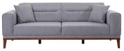 Szara rozkładana sofa 223 cm Liones – Artie