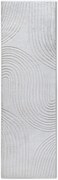 Dywan nowoczesny Gallery 3D  Geometria kremowy 80 cm x 240 cm